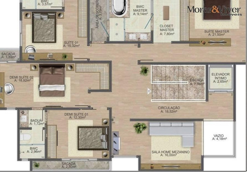 Imagem 15 de 15 de Casa Para Venda Em Curitiba, Neoville, 4 Dormitórios, 4 Suítes, 4 Banheiros, 6 Vagas - Ctb6698_1-2079776