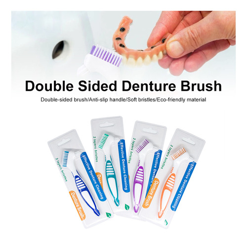 Cepillo De Dentadura Portátil Para Limpieza De Dientes Posti