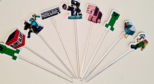 Kit Festa Lembrancinha Minecraft 73 Itens