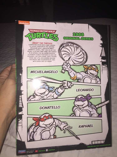 4 Tortugas Ninja Figuras Clasicas Vintage (en Mano)