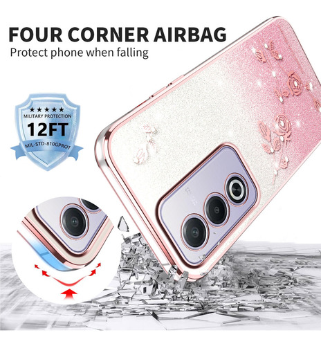Z Funda Para Oppo A80 5g Case Con Para Mujeres Y Niñas