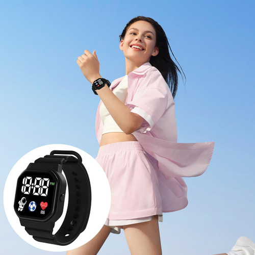Reloj Inteligente Para Niños Reloj Deportivo Digital Reloj D