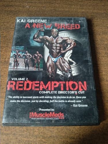 Kai Greene A New Breed Redemption Vol 2-dvd Fisicoculturismo