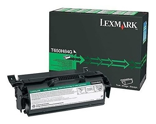 Lexmark T650h84g Alto Rendimiento Cartucho De Tóner Negro