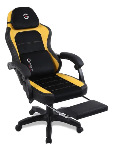 GAR-GAOPY-G2-YL Getttech Gaming Gaming Chair Yellow Black GAR-GAOPY-G2-YL - Código: GAR-GAOPY-G2-YL | Compra en Guadalajara