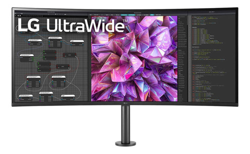 LG Ultrawide 37.5  Qhd+ Hdr Curved Monitor