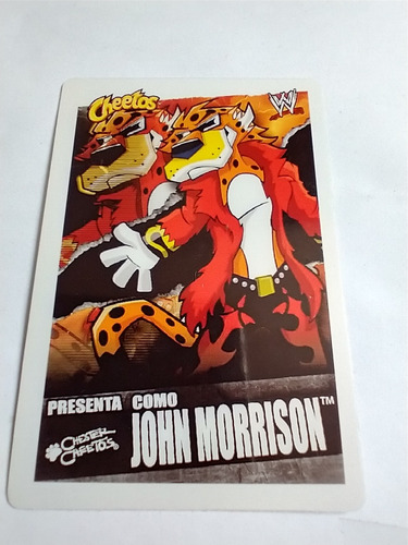 Cheetos John Morrison Se Ww Slam Attax Sabritas 2009 (Usado)