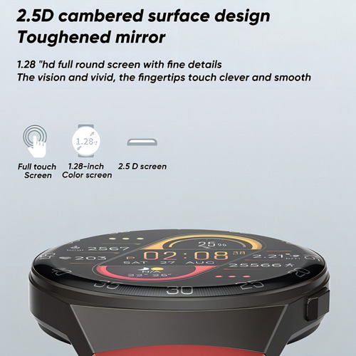 1.28 Reloj Inteligente Impermeable Lokmat Max1 Color De La Caja Verde