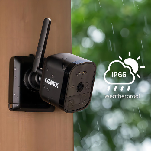 Lorex L85591-8AA4B-E Sistema de seguridad 4k wifi para exteriores con cámaras a batería negro