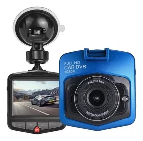 Cámara De Video Para Auto Dblue 1080p Fullhd Black