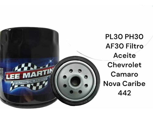 Filtro Aceite Lee Martin ,fram, Aksu Univer Chevrolet Pl30