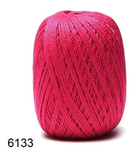 Linha Anne 250 Metros Circulo Para Crochê, Tricô E Amigurumi Cor Pink - 6133