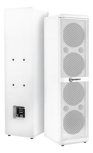 Caixa De Som Acústica Passiva Taramps T 400.4 Hf 200w Rms 8 Ohms Branco
