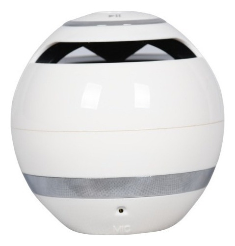 Mini Parlante Bluetooth Recargable Portatil Radio Color Blanco