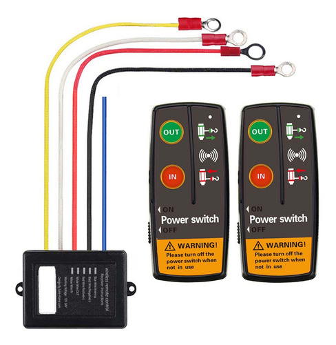 24v 12v Cabrestante Solenoide Relé Interruptor De Control
