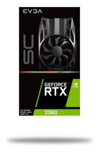Imagen 6 de 7 de Placa De Video Evga Rtx 2060 Sc Gaming 6gb Nvidia
