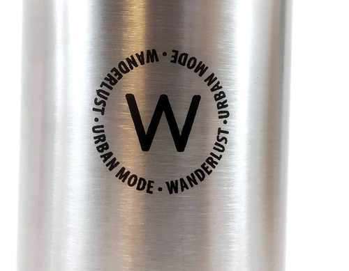 Imagen 2 de 10 de Botella Térmica Wanderlust Pico A Presion 750ml Acero Inox