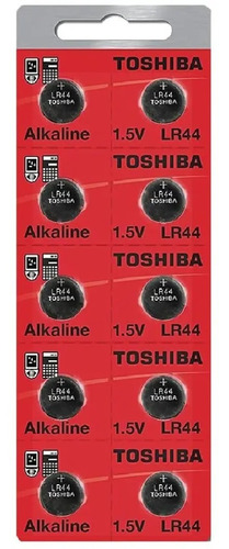 Kit X10 Pilas Batería Botón Toshiba Lr1130 1.5v Alcalina