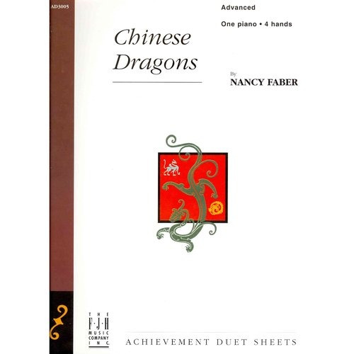 Dragones Chinos: Advanced Un Piano Cuatro Manos