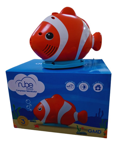 Compresor Nebulizador Nube 1000 - Pez Payaso