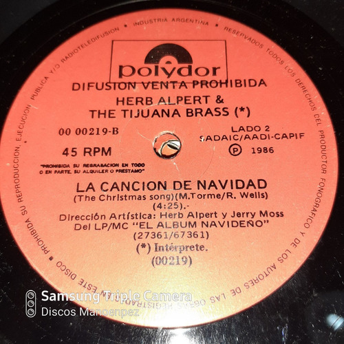 Simple Herb Alpert And The Tijuana Brass Polydor C12