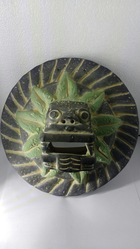 Máscara De Quetzalcóatl  Serpiente Emplumada ,cultura Azteca
