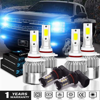 FOR Chevy Silverado 1500 2500 HD 04-2006 6000K Faros LED Bombillas antiniebla