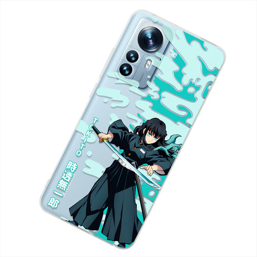 Funda Para Xiaomi Demon Slayer Tokito Niebla Case Anticaídas Demon Slayer Tokito Niebla Poco F5 Pro