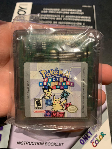 Pokemon: Puzzle Challenge Game Boy Color (Usado)