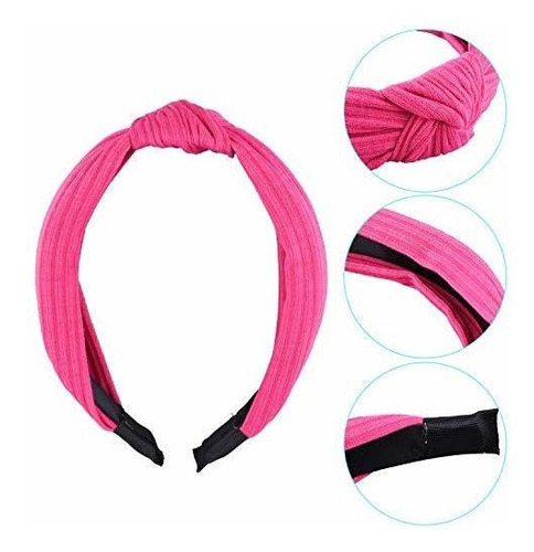 Siquk 18 Unidades Diadema Nudo Turbante Diademas Diadema Anc
