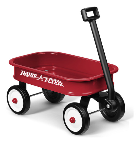 Radio Flyer Carro De Juguete Rojo Pequeo De 12.5 Pulgadas Pa