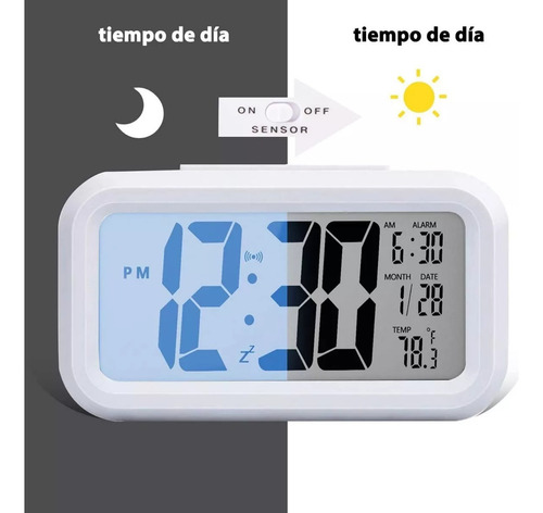 Reloj de mesa digital Mosnow Despertador digital