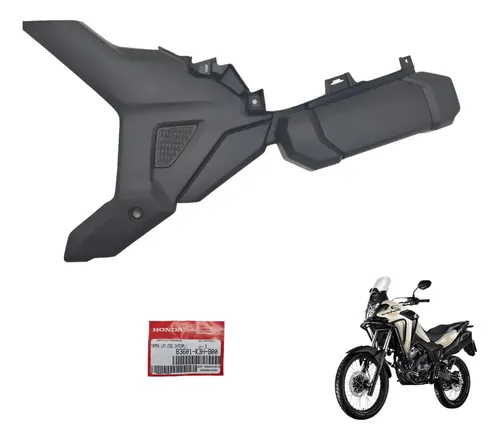 Tampa Lateral Esquerda Inferior Honda Sahara 300 2026 2025 | Frete