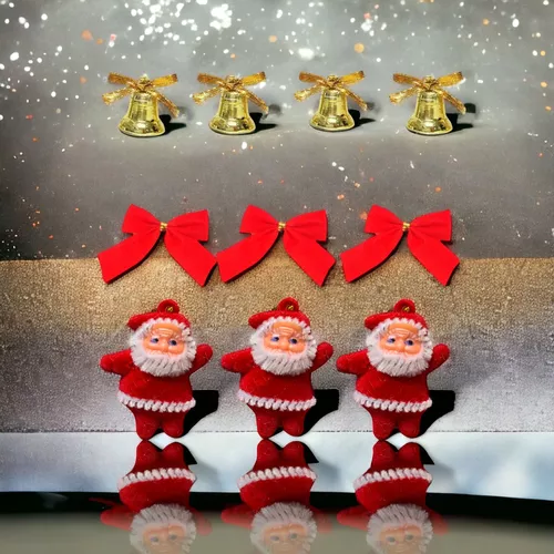 Arvore de natal decorada luxo 1,50M + kit de 45 enfeites vermelha E dourada  no Shoptime