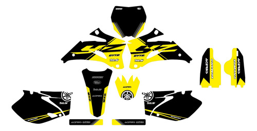 Calcas, Stickers , Calcomanias Yamaha Yzf 250 2010-2013