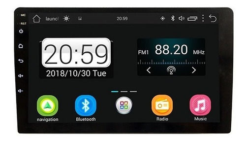 Auo Radio Android  1 Din 9 Pulgadas Usb Bluetooth Gps Wifi