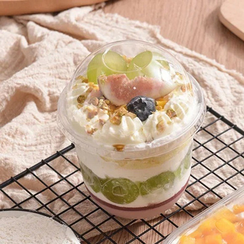 Vasos De Postre Desechables Para Pudín, 100 Unidades, 360 Ml