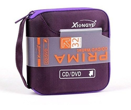 Nuevo 32 Disco Cd Dvd Portatil Almacenamiento De Bolsas Caja