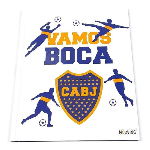 Cuaderno Boca Abc Escolar 19x24 Tapa Dura  X48 Hojas Mooving