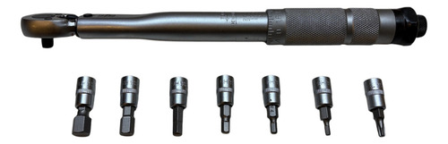 Torquimetro 1/4 Isard Safe 5-25nm C/ Puntas Hexagonales Torx 100660