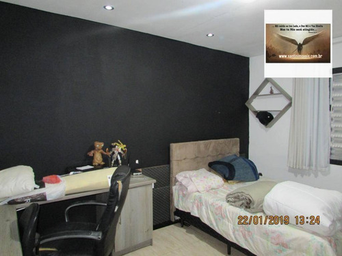 Imagem 16 de 30 de Sobrado Com 3 Dormitórios,04 Vagas De Garagem À Venda, 120 M² Por R$ 480.000 - Vila Linda - Santo André/sp - So0231