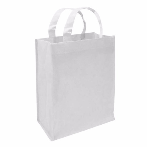 Bolsos Ecologicos Pop Unicolor Para Sublimar. 30x35 Y 39x30