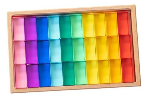 Juego De Bloques De Construcción Para Cubos Para 30 Piezas