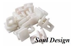 Correderas Para Riel Comun De Cortinas 25 Patines Soul
