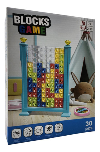 Juego De Mesa Creativo Tetris Blocks Game Educativo