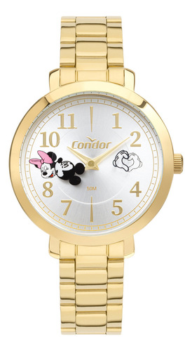 Relógio Condor Feminino Dourado - Co2034an/i4k