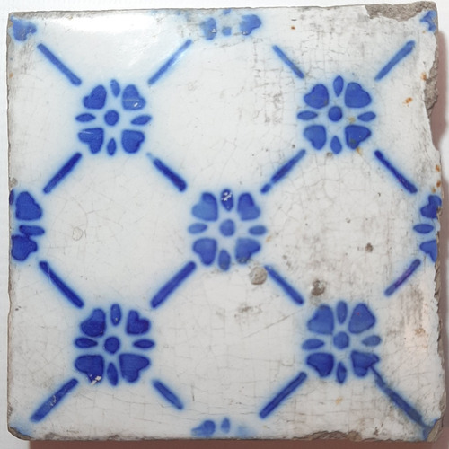 Imagen 1 de 8 de Antiguo Azulejo Pas De Calais N° 12 7712