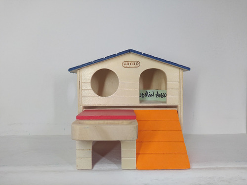 Casa Madera Hámster, Pequeños Roedores Multifuncional