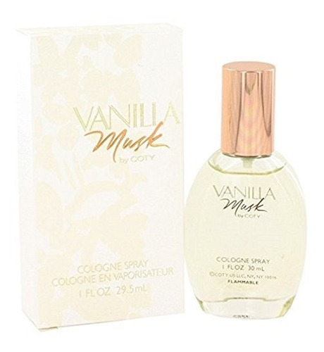 Vanilla Musk By Coty For Women Cologne Spray, 1 Oz