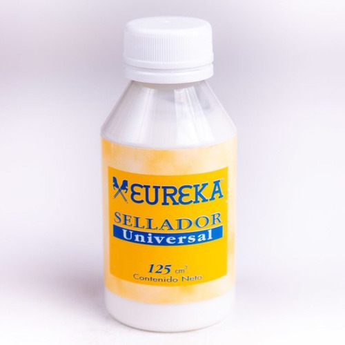 Imagen 1 de 10 de Sellador Universal Eureka Para Madera, Cartón Cerámica 125ml